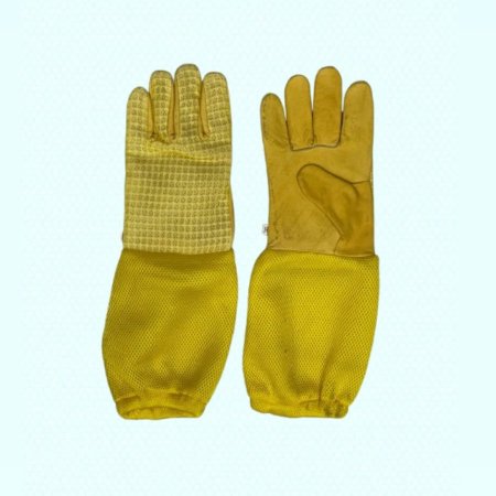 كفوف نحل مشبك - الاصفر